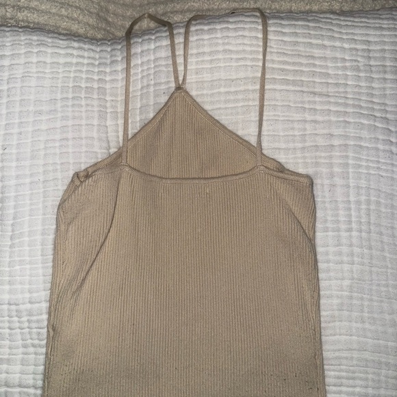 Signature8 Tan Ribbed Camisole - Picture 2 of 3